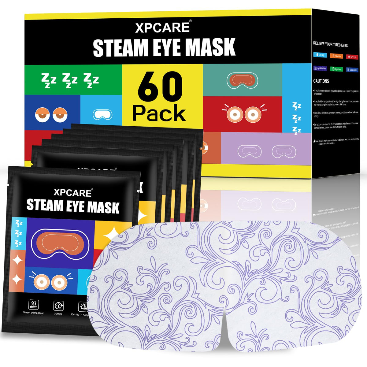XPCARE front packaging showing 60-pack and benefits visible