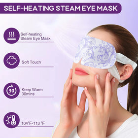 XPCARE individually wrapped eye mask ready for travel