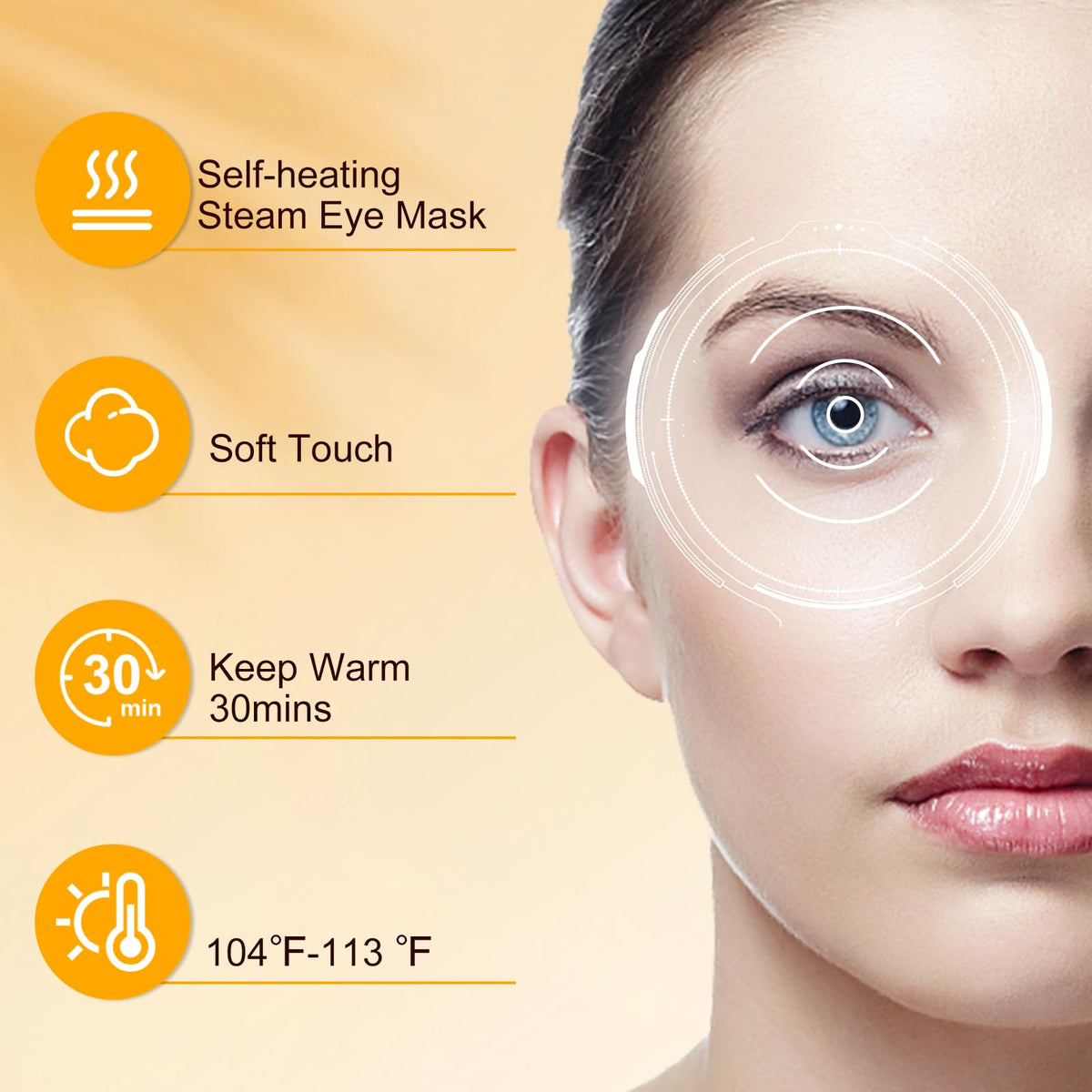 XPCARE ingredient label close-up highlighting chamomile scent and safety