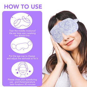 XPCARE lavender sachet beside mask showing calming aromatherapy benefit