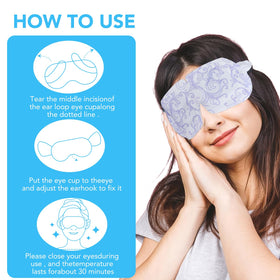 XPCARE single unfolded mask beside a hand for scale and coverage