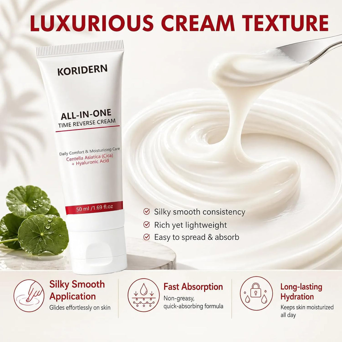 XQMVCO Koriderm on bathroom shelf in lifestyle setting for routine use