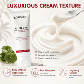 XQMVCO Koriderm on bathroom shelf in lifestyle setting for routine use