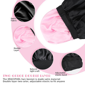 XRACEPHOL close-up of double-layer satin weave highlighting smooth texture
