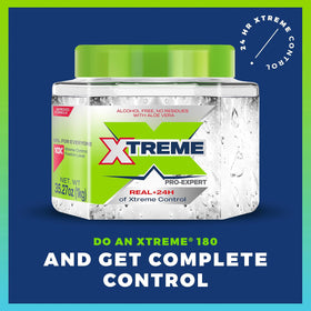 Xtreme Aloe Vera and panthenol ingredient visual showing moisturizing benefit