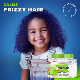 Xtreme finished slicked-back hairstyle showing high shine and structure