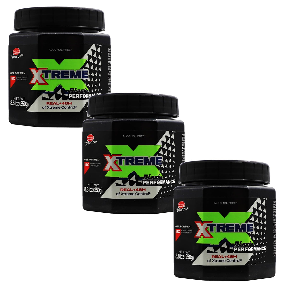 Xtreme front jar showing label and 8.82 oz size for clear brand recognition and value
