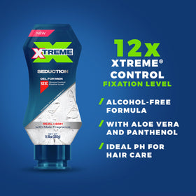 Xtreme gel texture close-up demonstrating clear formula and smooth application