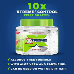 Xtreme 35oz jar held in hand demonstrating large value and shareability