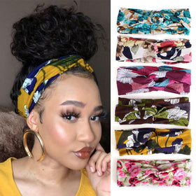 XTREND front view of six headbands showing colors and neat finish for easy outfit matching