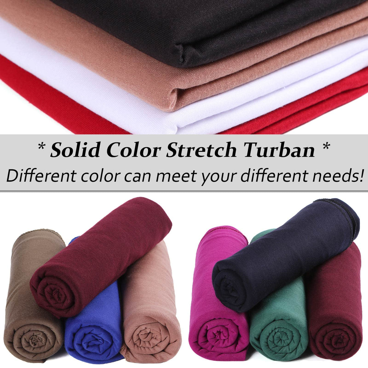 XTREND rolled wrap beside ruler showing extra-long 180x80cm size for versatile tying