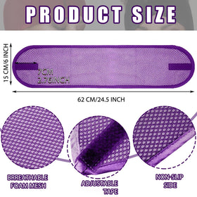 Xuhal wrap beside ruler showing 62 x 15 cm for clear fit reference