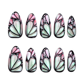 XZMeiLun close-up of 3D butterfly detail highlighting textured luxury