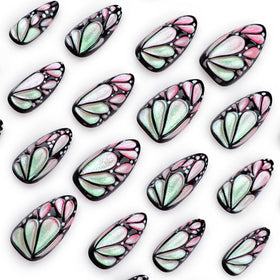XZMeiLun hologram chameleon sheen on nails showing color-shift appeal