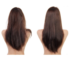 YSSER Evans in-salon blowout scene demonstrating reduced frizz