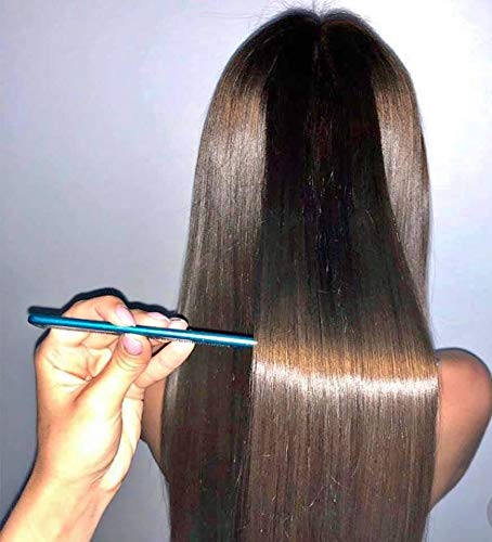YSSER Evans hair texture after treatment showing smoother shine