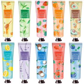 YAERZI front view of ten tubes showing variety and easy gift appeal