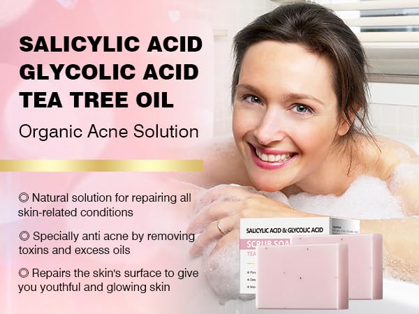 YAFUSIPE applying bar to face illustrating gentle exfoliation and pore care