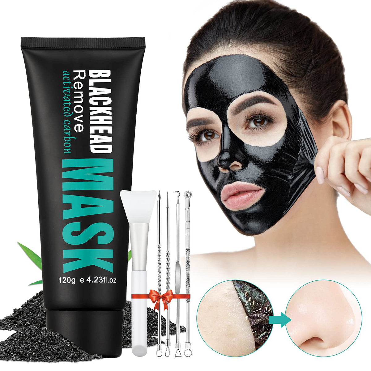 YAFUSIPE front packaging showing mask tube and kit for clear pores