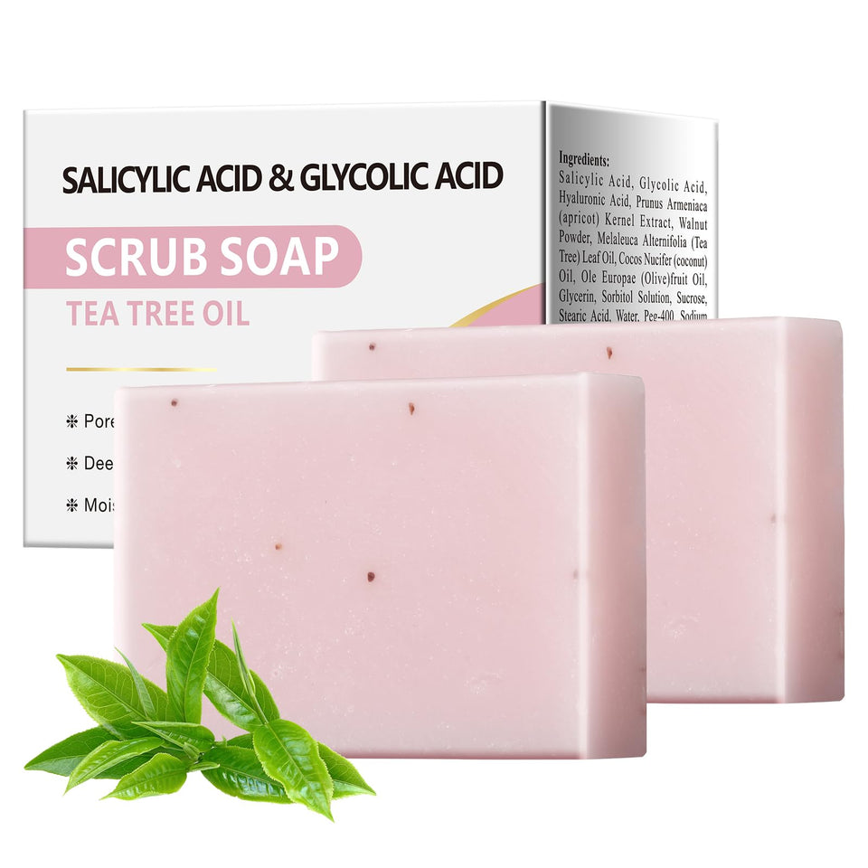YAFUSIPE front packaging showing the exfoliating salicylic acid bar benefit