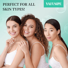 YAFUSIPE ingredients label showing acids and soothing botanicals