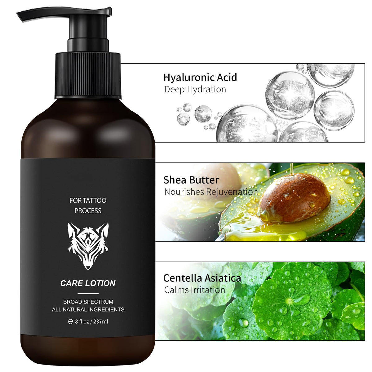 YAFUSIPE ingredient label close-up highlighting plant-based oils and vitamins