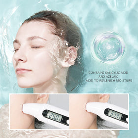 YAFUSIPE serum on hand showing lightweight hydrating texture and absorbency