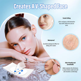 YAGUVI before and after jawline with clearer contour benefits