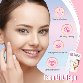 YAGUVI close-up of a single lift strip highlighting adhesive edge and ease