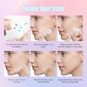 YAGUVI strip hidden under makeup for natural-looking contouring