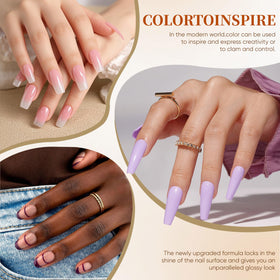 YALSYNY manicure in use lifestyle scene showing salon-quality results at home