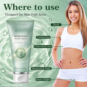 YanGetifit cream texture on fingertip demonstrating smooth, fast-drying spread