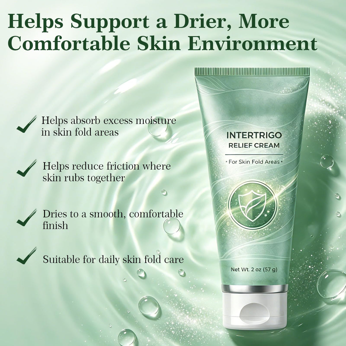 YanGetifit tube close-up of label emphasizing gentle daily barrier formula