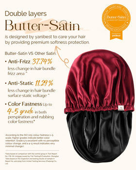 YANIBEST bonnet adjustable draw detail demonstrating secure fit benefit