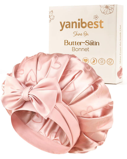 YANIBEST bonnet front view showing full coverage and comfortable fit