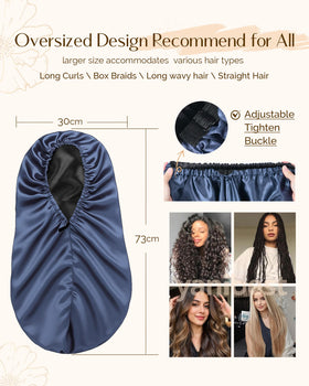 YANIBEST long cap profile giving extra room for braids and curls
