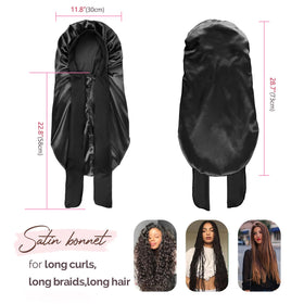 YANIBEST close-up of satin texture highlighting smooth, friction-reducing surface