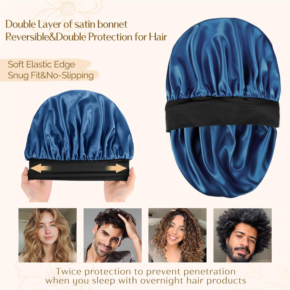 YANIBEST elastic band detail that stays secure without pressure benefit