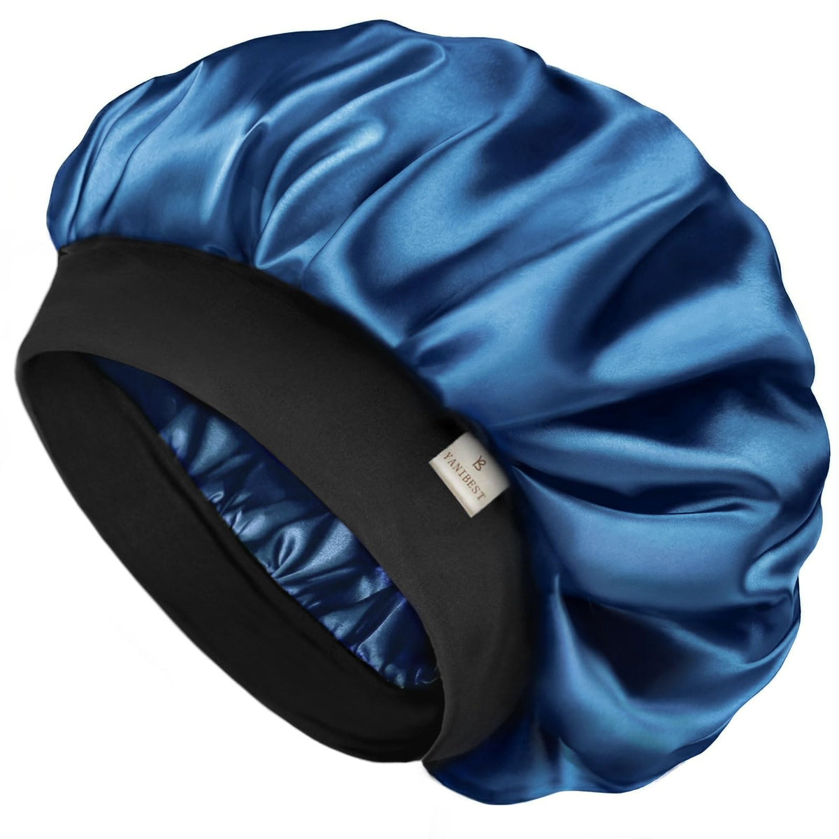 YANIBEST front view navy bonnet showing fit and finish benefit comfort