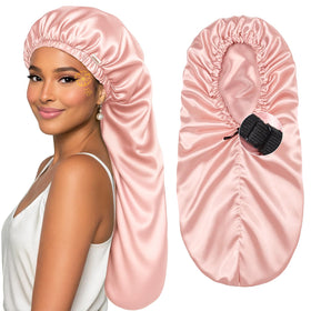 YANIBEST front view showing full coverage and silky sheen for overnight protection