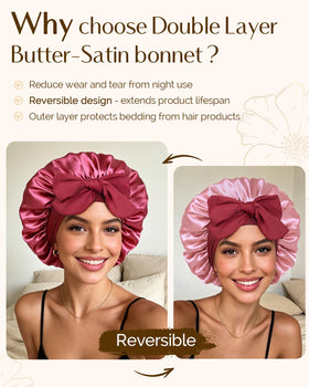 YANIBEST bonnet styled for yoga and makeup, keeps hair neat and protected