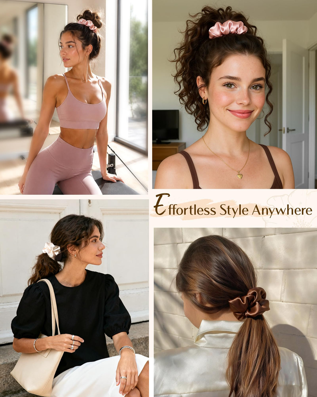 YANIBEST scrunchie worn on wrist as accessory for comfort and style