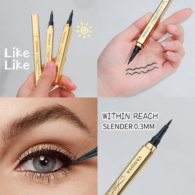 YANQINA black liner stroke on skin demonstrating smooth pigment