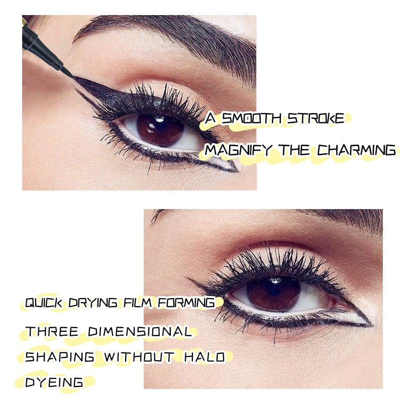 YANQINA ink drop texture illustrating rich black, quick drying