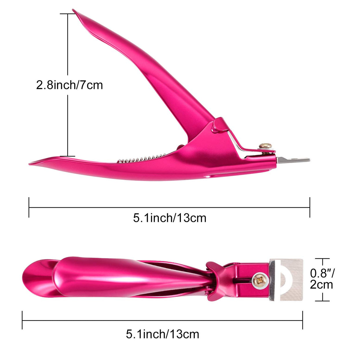 Yaomiao clipper held in hand showing size and ergonomic control benefit