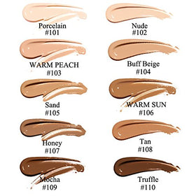 Yaper PHOERA blending on sponge demonstrating buildable, natural finish