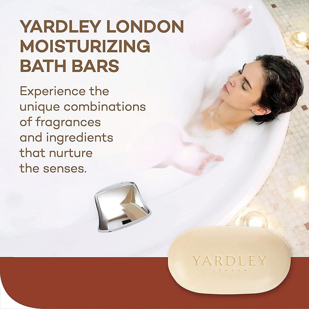 Yardley ingredient label showing cocoa butter, shea butter and vitamin E