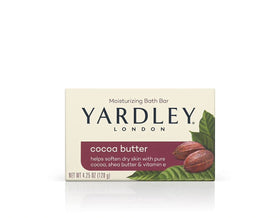 Yardley six-bar multipack box conveying value and home supply benefit