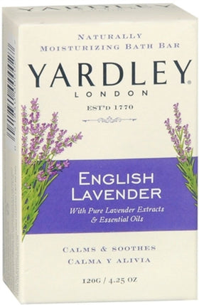 Yardley lotion-like lather closeup highlighting moisturizing benefit