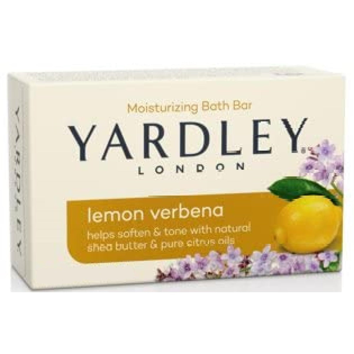 Yardley Lemon Verbena in a shower scene offering an invigorating morning cleanse